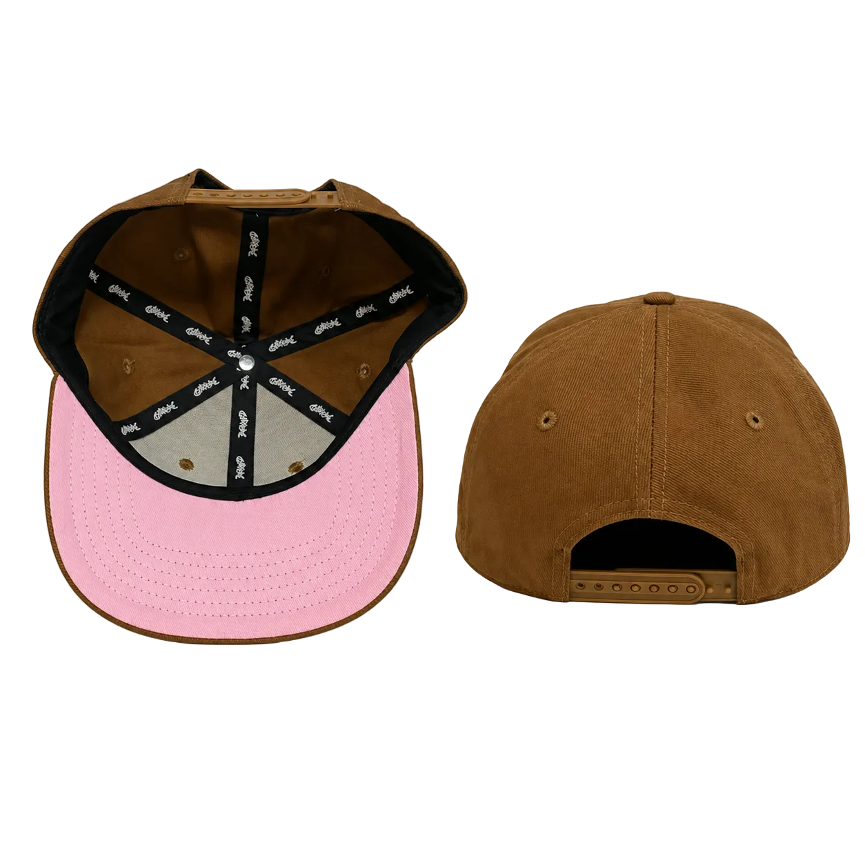 BASEBALL CAP BROWN/PINK