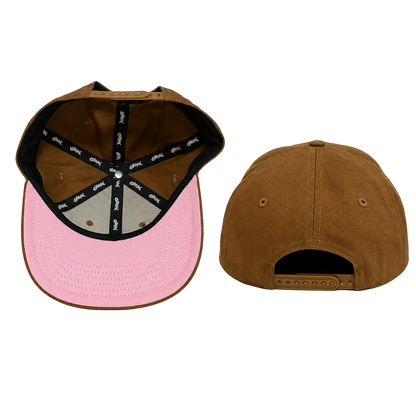 BASEBALL CAP BROWN/PINK