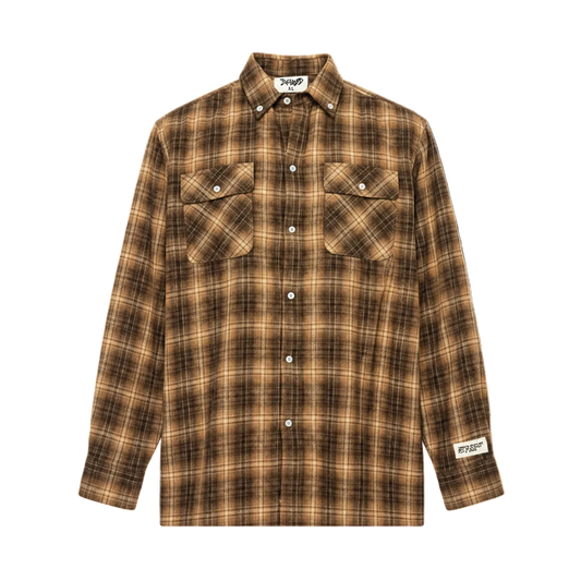 FLANNEL SHIRT BROWN