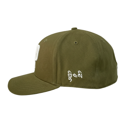 BASEBALL CAP GREEN/WHITE