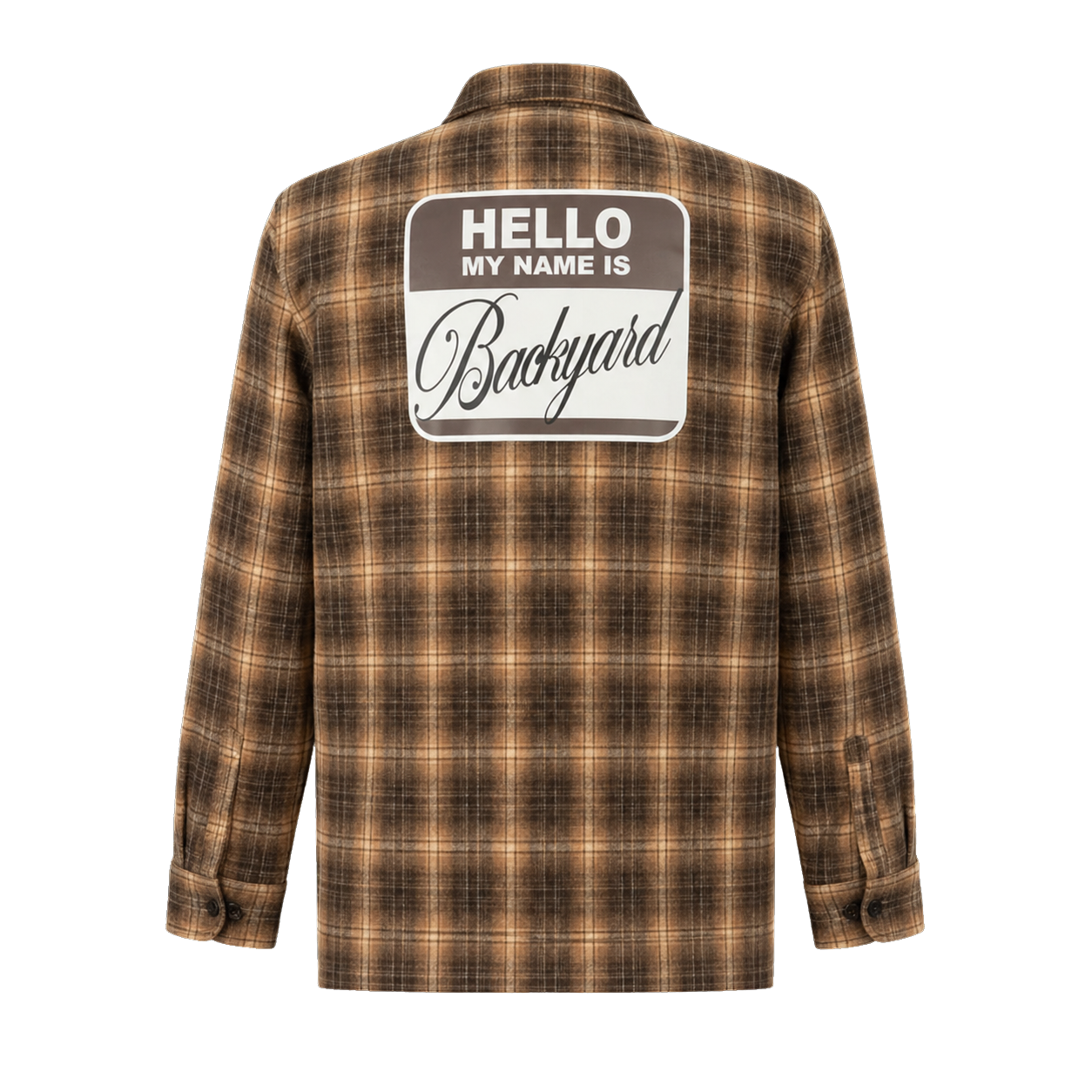 FLANNEL SHIRT BROWN