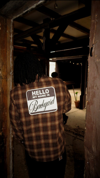 FLANNEL SHIRT BROWN