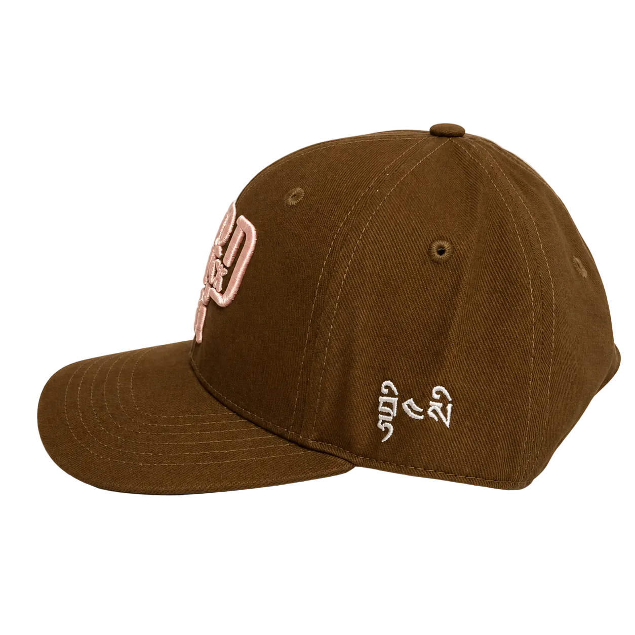 BASEBALL CAP BROWN/PINK