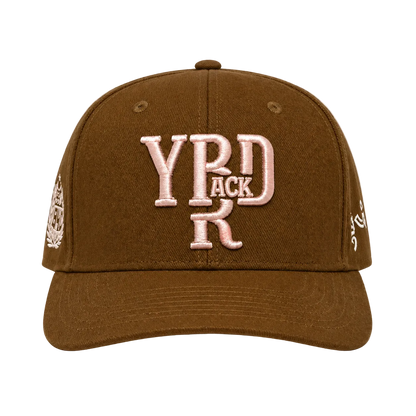 BASEBALL CAP BROWN/PINK