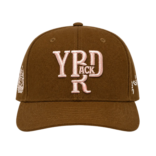 BASEBALL CAP BROWN/PINK