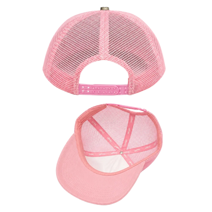 TRUCKER CAP PINK/WHITE